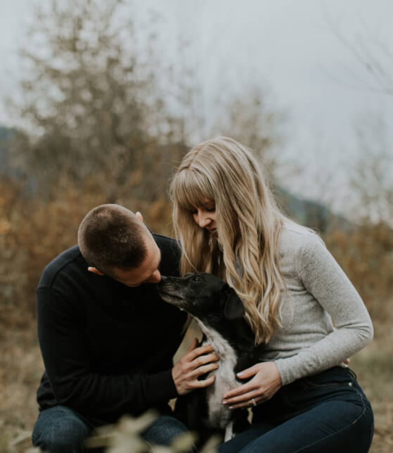 alouette lake engagement shoot