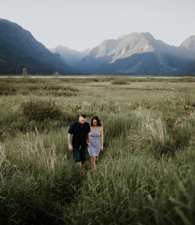 Pitt Lake engagement shoot